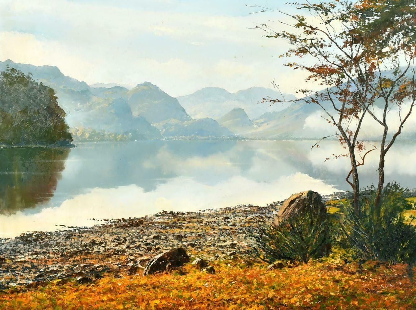 Arthur Blamiresthe English Lake District, Large Original British Landscape Oil Painting