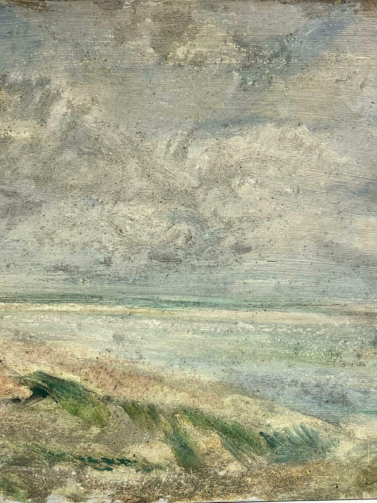 Simone Forgemid 20th Century French Impressionist Oil Dusty Sand Dunes Landscape19th Century photo Art