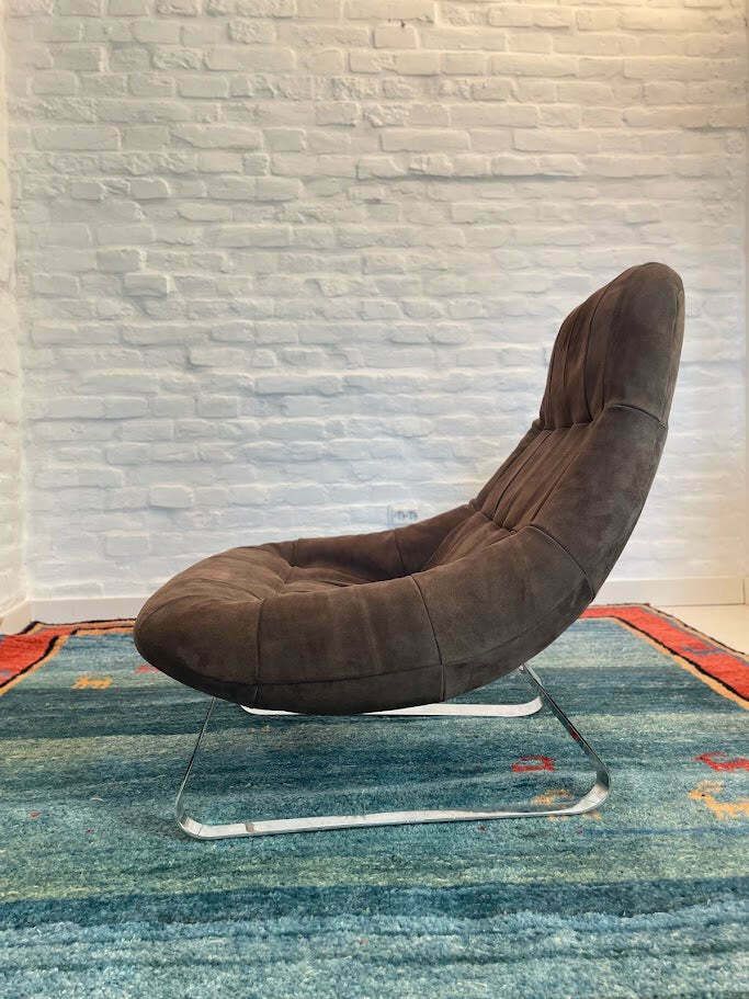 Meubels Earth Chair En Ottoman Van Percival Lafer, Jaren 1970, Brazilië photo
