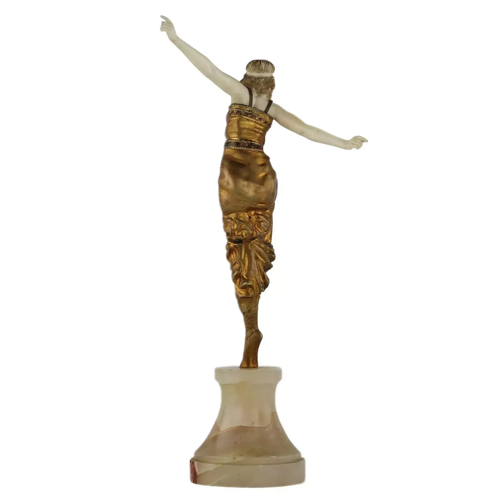Bronze Figure Of A Russian Dancer. Paul Philippe 1920