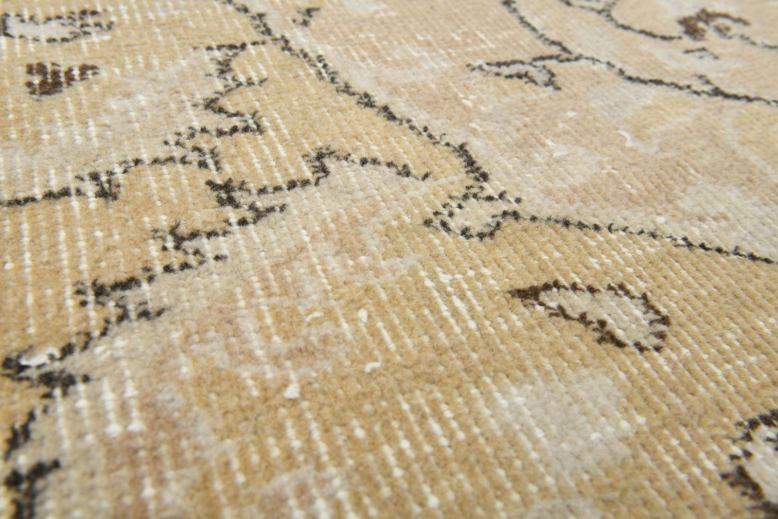 165x2665 Cm Turkish Vintage Area Rug, Wool Handmade Oushak Rugs, Living Room Decor, Bohemian Decor photo furniture