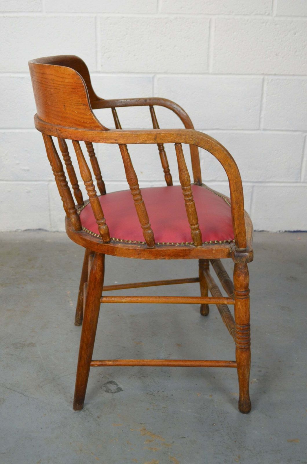 Early 20th Century Desk Chair, Upcycled photo for sale