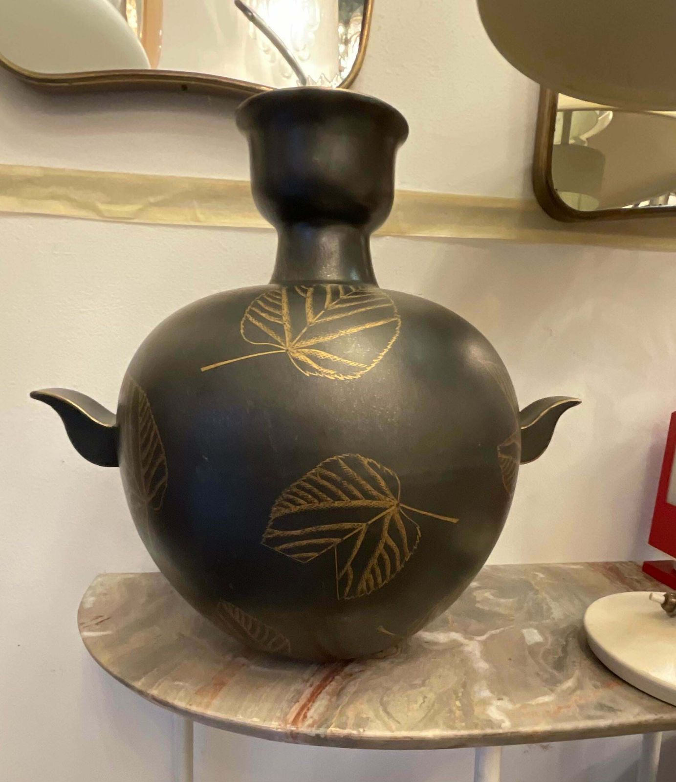 Guido Andlovitz   Vase Model Monza 46  Glazed Strong Earthenware    Italy 1930 photo furniture