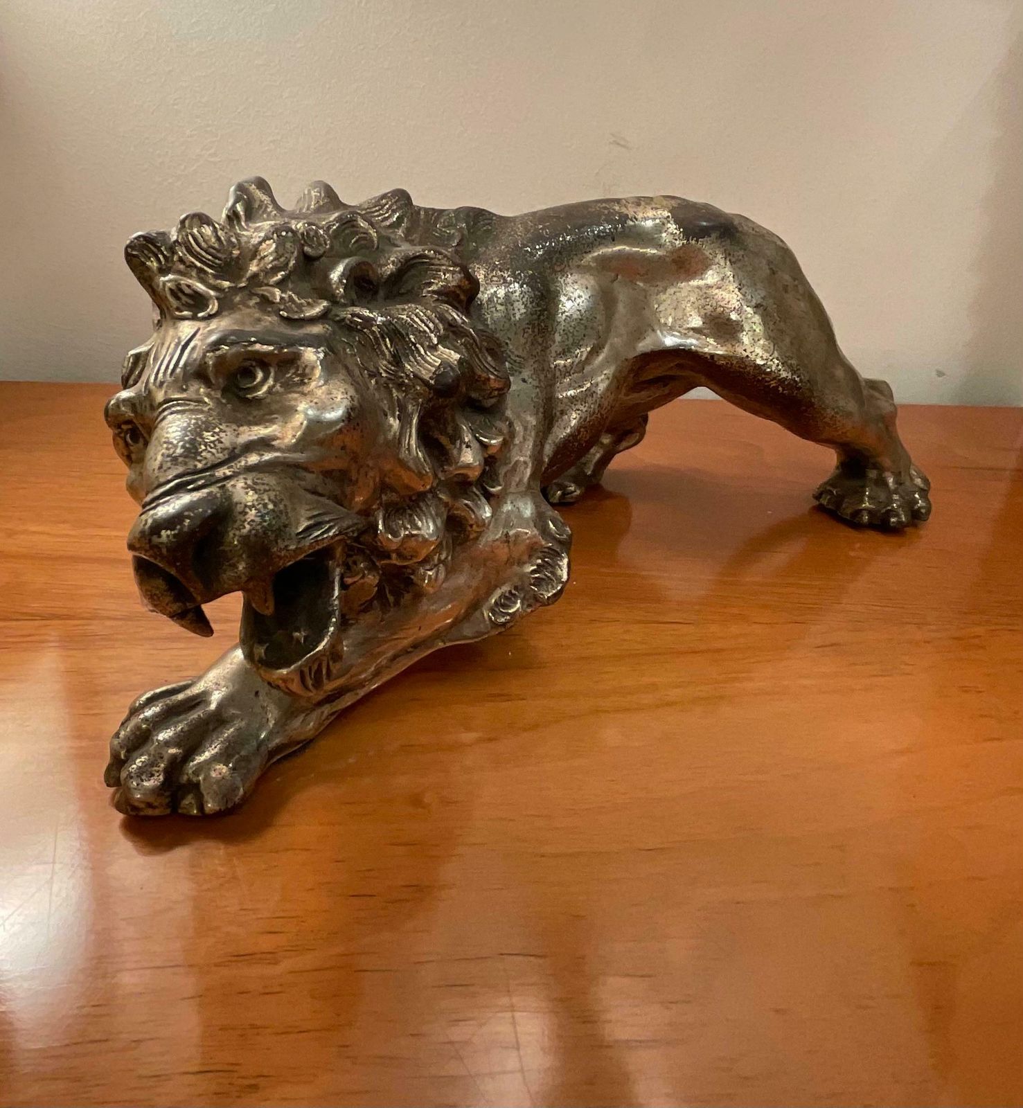 Mario Cacciapuoti   Silver Plated Copper Plated Stoneware   Made In Italy .1930 photo furniture