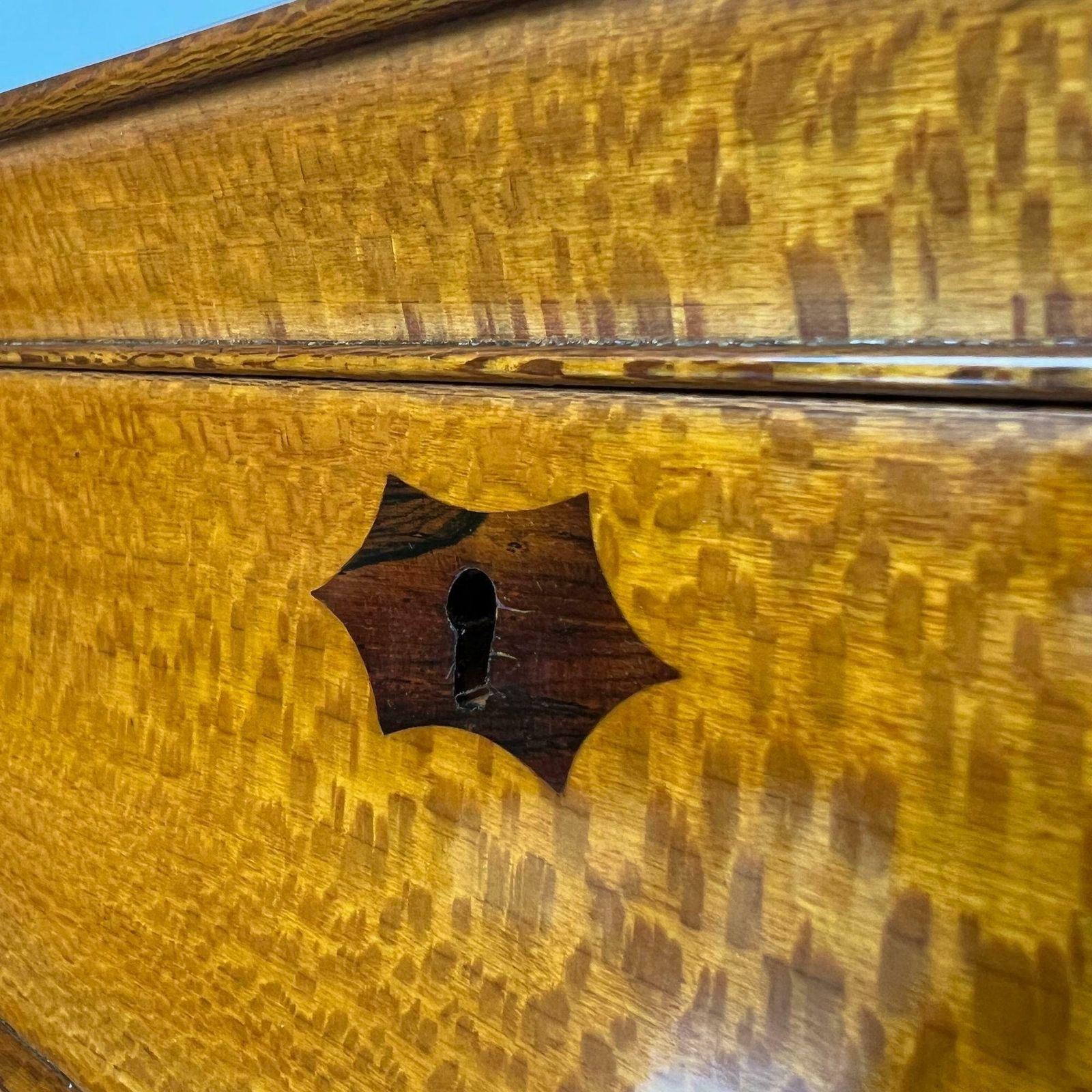photo buy Historicism Box, Floral Ash Veneer, Rosewood, Austria Circa 1880