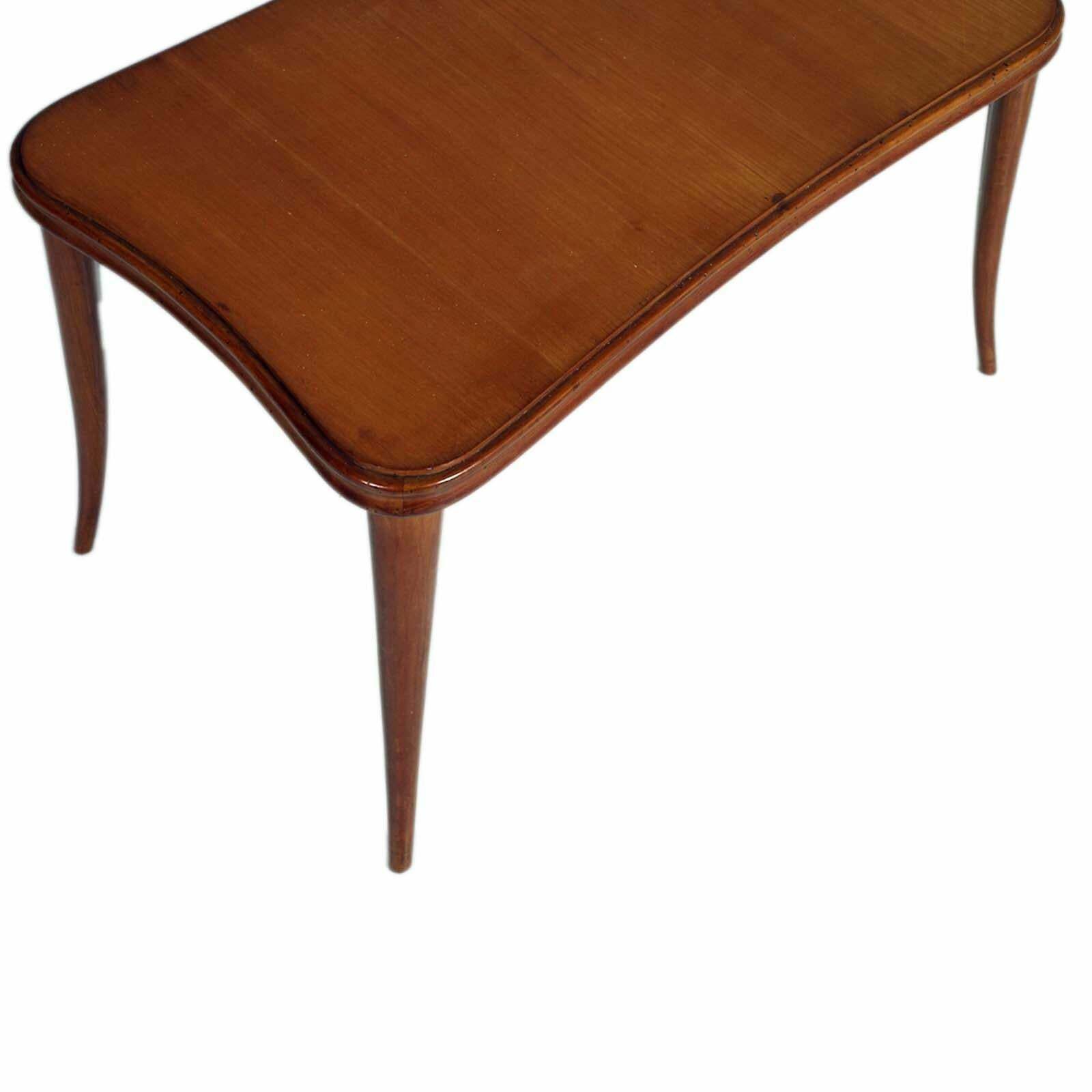 1950s Coffee Table By Paolo Buffa For Brugnoli Mobili Cantù , Beech And Rosewood photo furniture