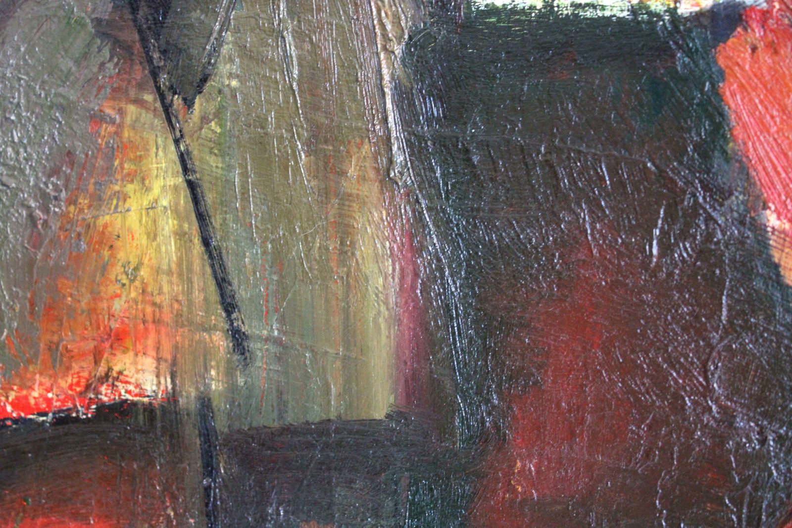 Aleksandr Rodin (1922 2001)evening. 1981, Oil On Canvas, 65x70 Cm1981 photo vintage