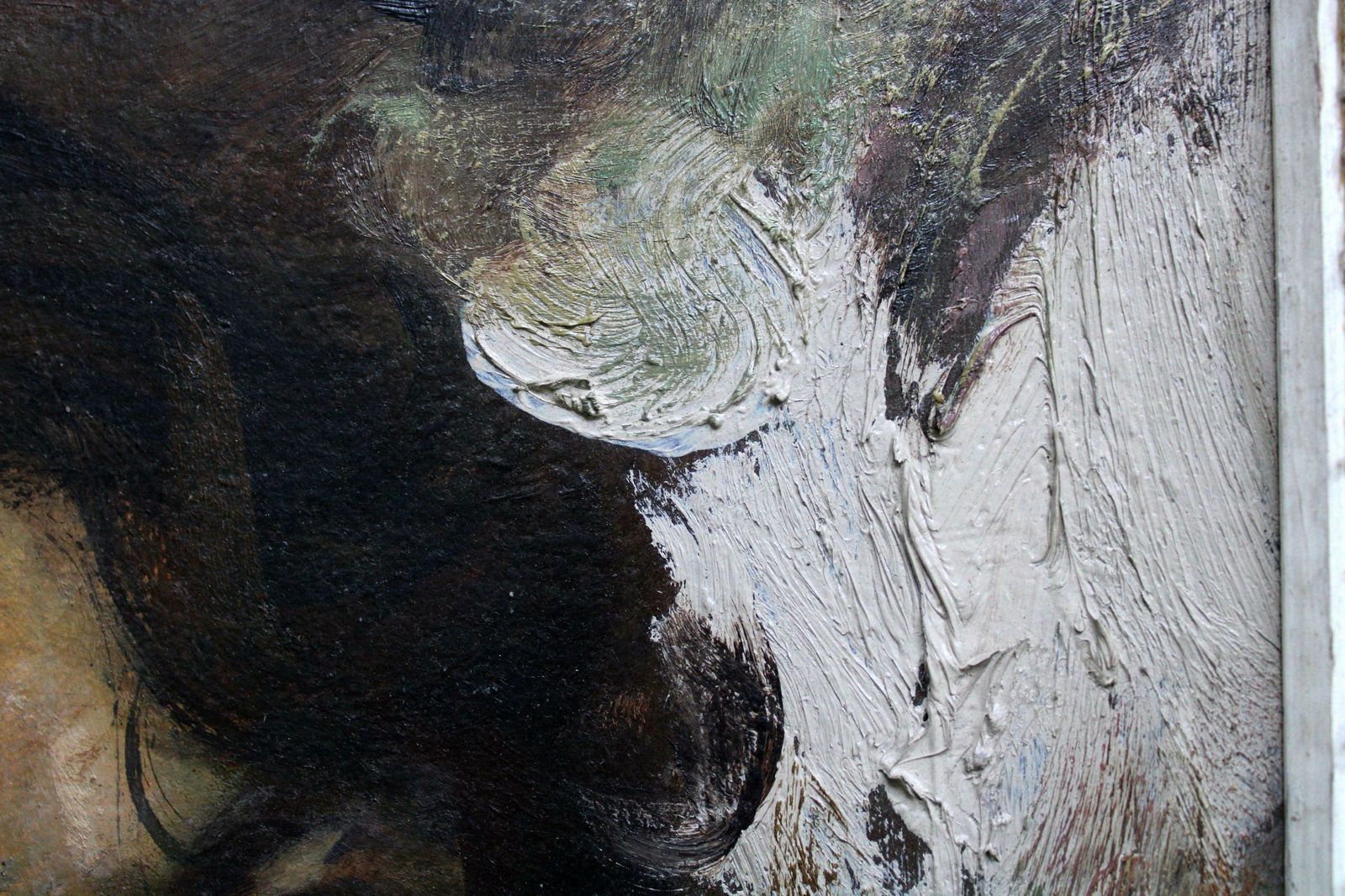 Alfejs Bromultsmara's Portrait. 1986, Oil On Cardboard, 35x30 Cm1986 photo buy
