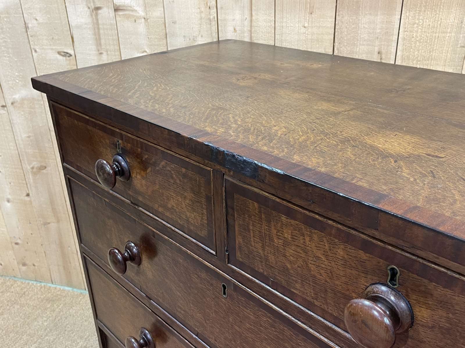 photo buy 19th Century English Chest Of Drawers In Oak