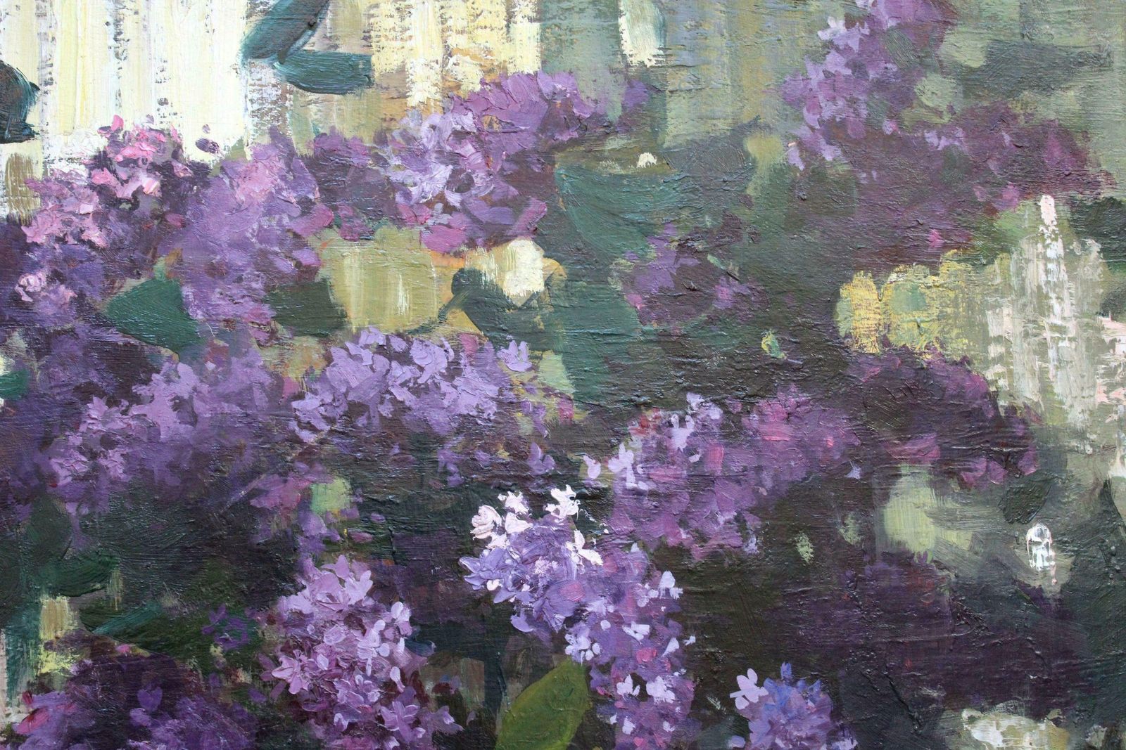 Alfejs Bromults The Purple Song, 1960. Oil On Cardboard, 68 X 80 Cm1960 photo for sale