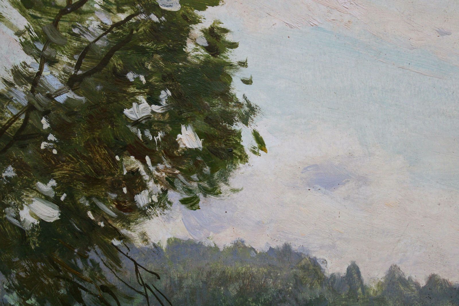 Alfejs Bromults The Lake Anna, 1990. Oil On Cardboard, 40 X 50 Cm1990 photo 749.0