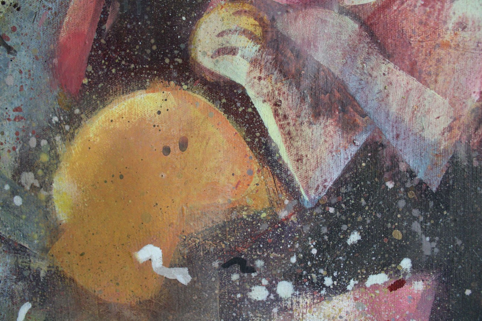 Victor Karnauh Bird At The Wheel . Oil On Canvas, 60 X 92 Cm photo Art