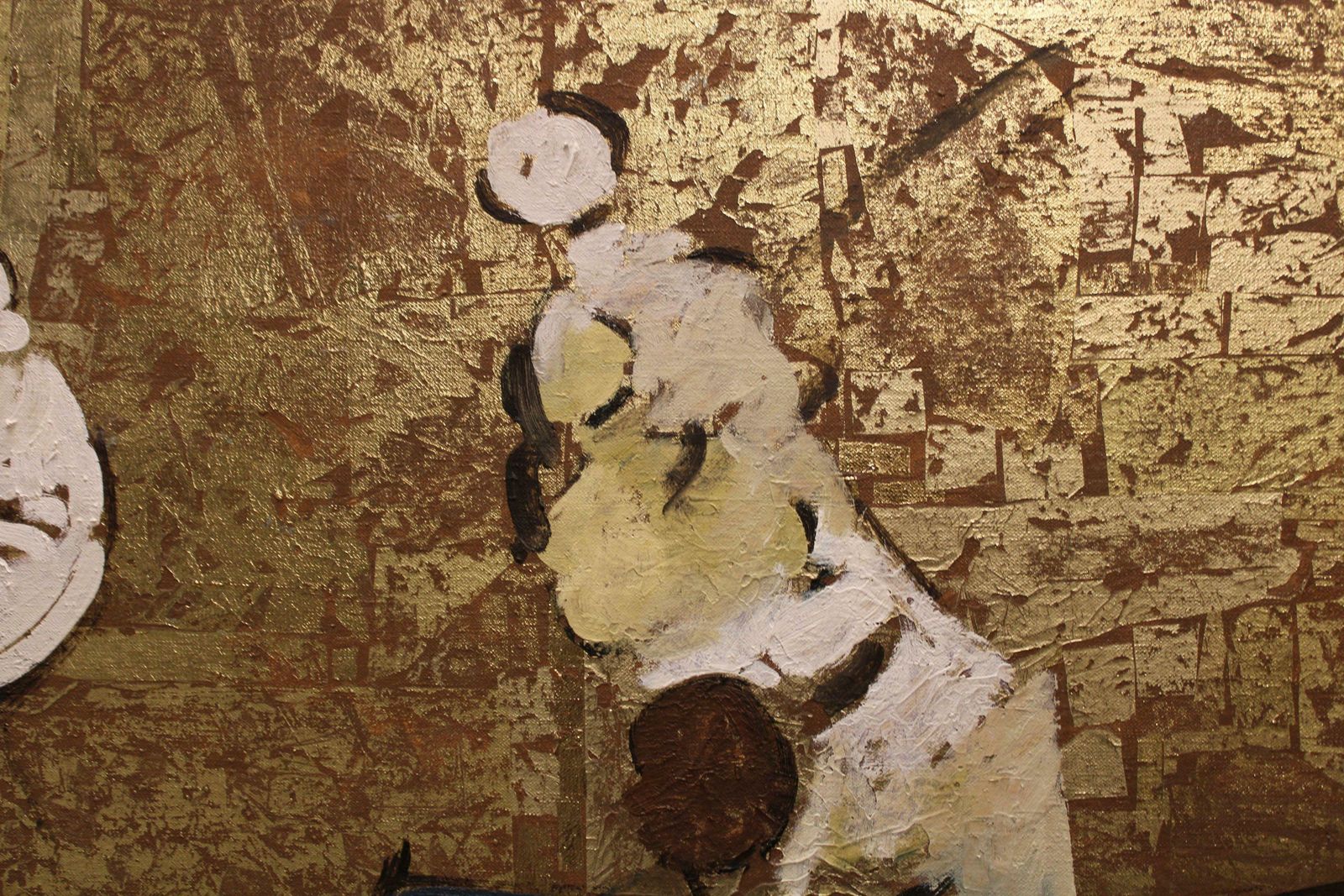 Victor Karnauh In The Lightness Of Gold. Oil On Canvas, 150 X 180 Cm photo buy