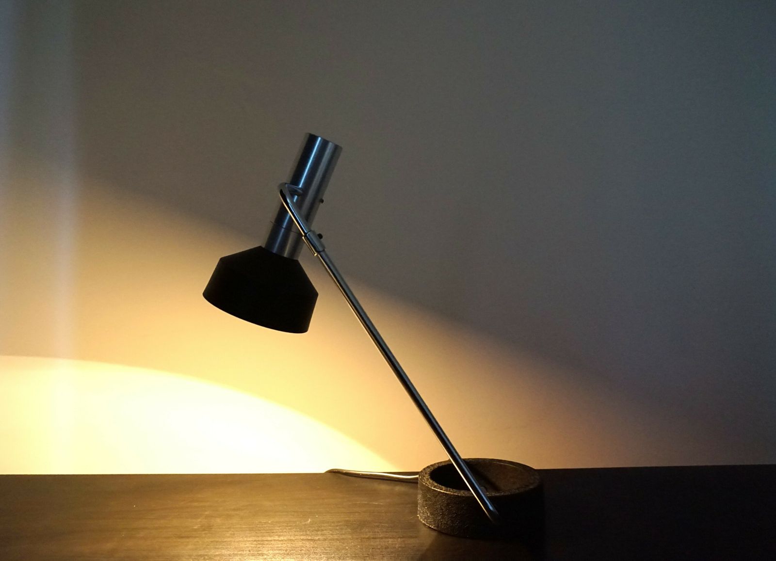Baltensweiler Minilux Table Lamp By Rosemarie And Rico Baltensweiler, 1960 photo vinterior