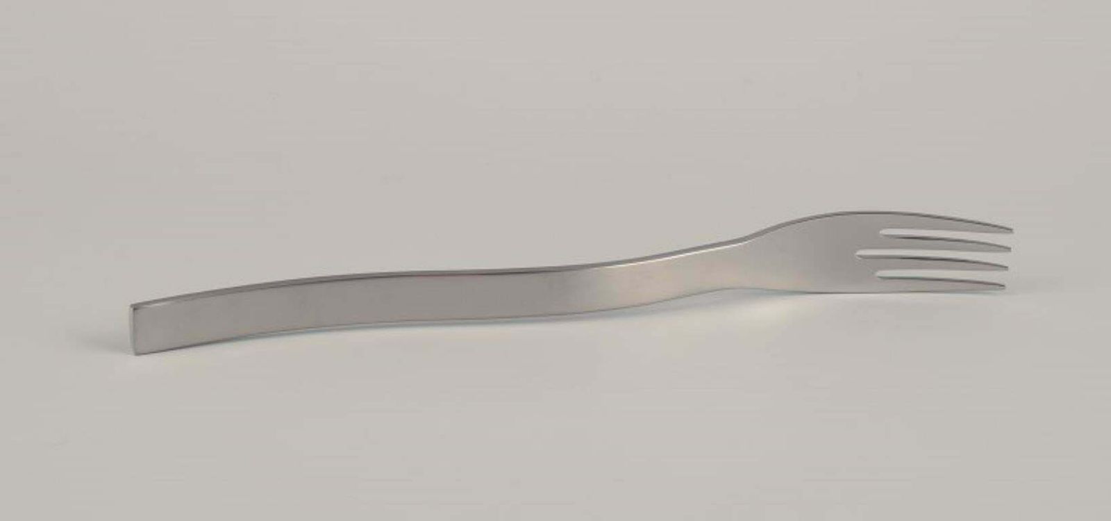 Gense, Sweden. Fish Cutlery For Six People. Stainless Steel. Late 20th C. photo for sale
