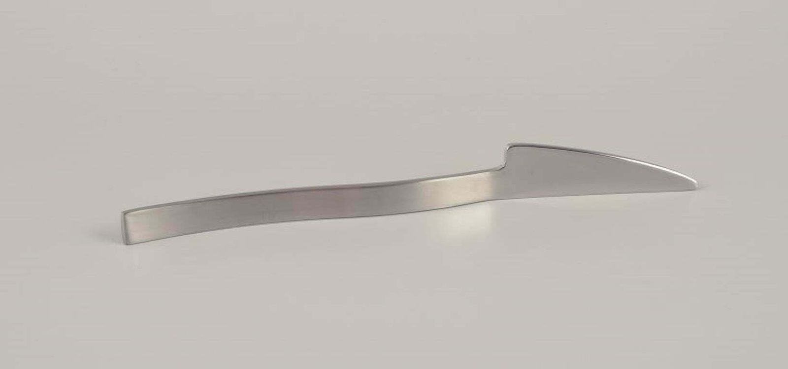 Gense, Sweden. Fish Cutlery For Six People. Stainless Steel. Late 20th C. photo 283.0