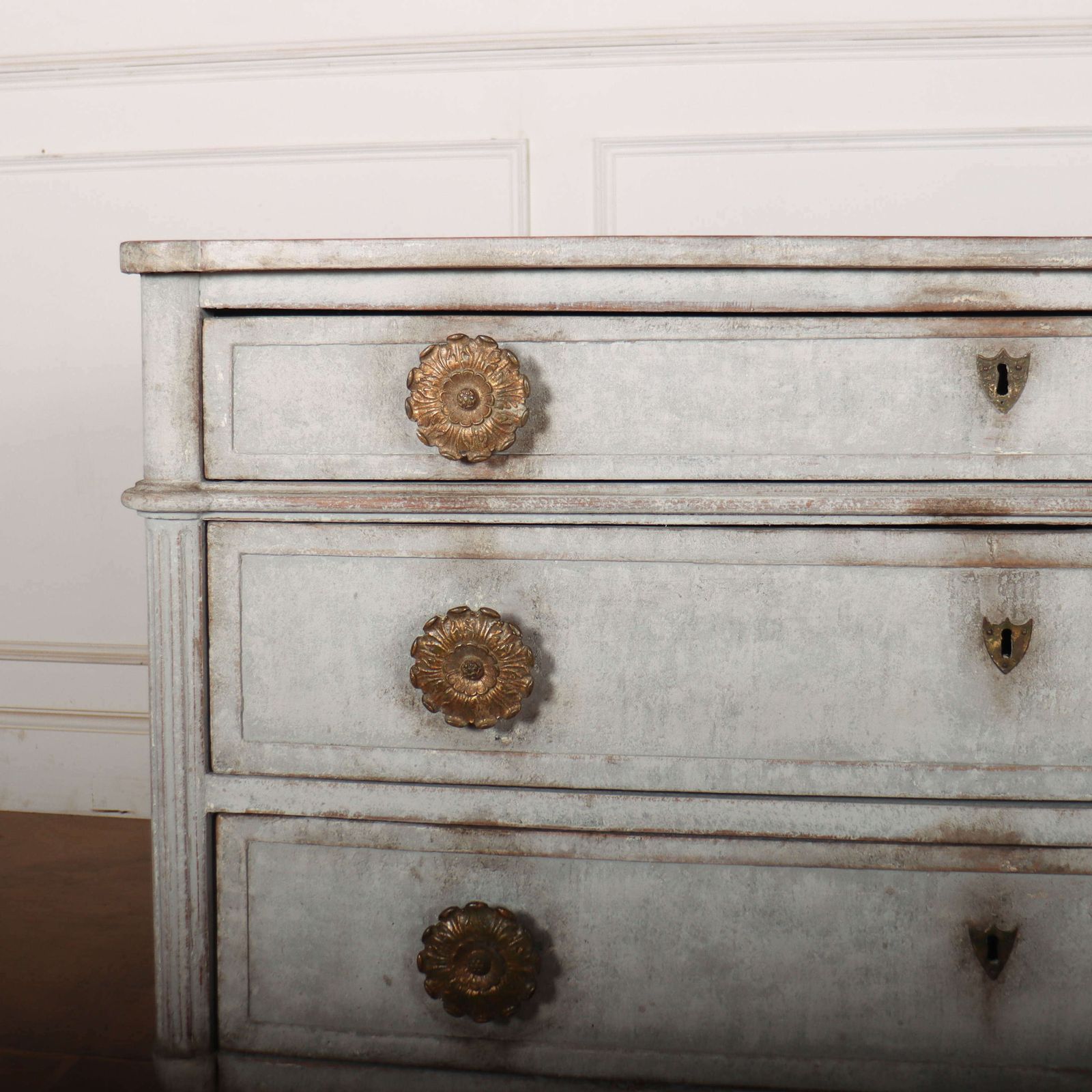 French Painted Oak Commode, 1800s photo furniture