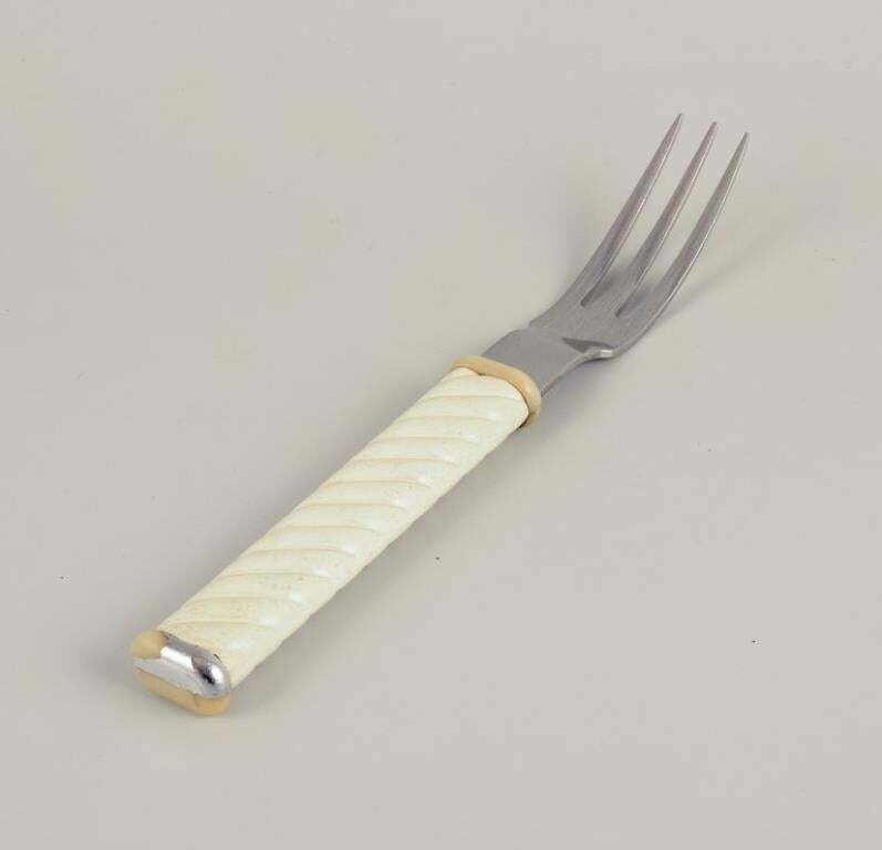 Signe Persson Melin For Nilsjohan / Gense. A Complete "Zig Zag" Dinner Set photo vintage