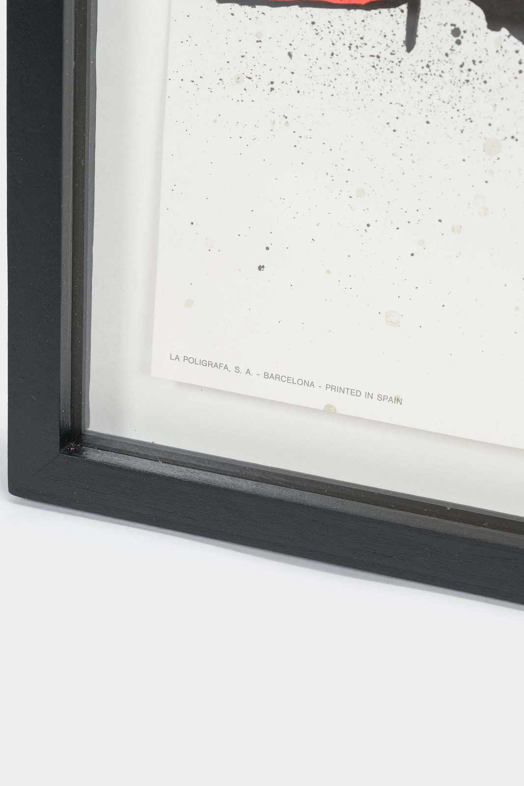 Joan Miro, Exhibition Poster, Framed, Spain, 1972 photo buy