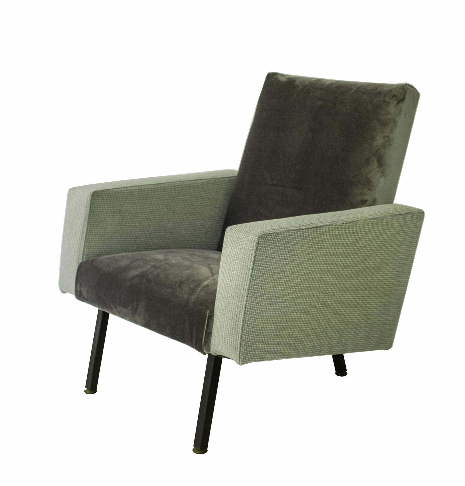Pair Of Velvet Armchairs. Italy, 1950. photo furniture