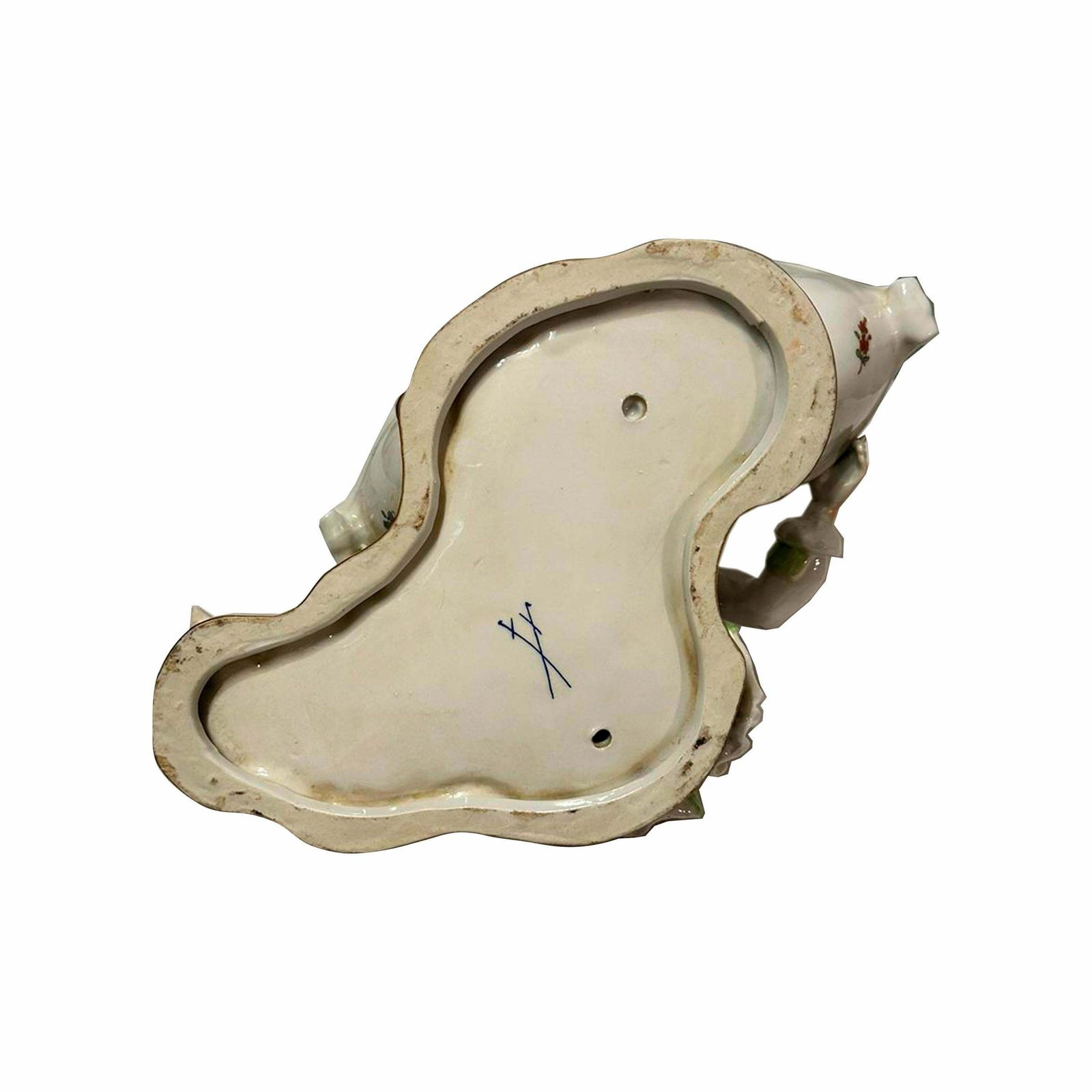 Rococo Porcelain Centerpiece By Maissen. Germany, 19th Century photo furniture