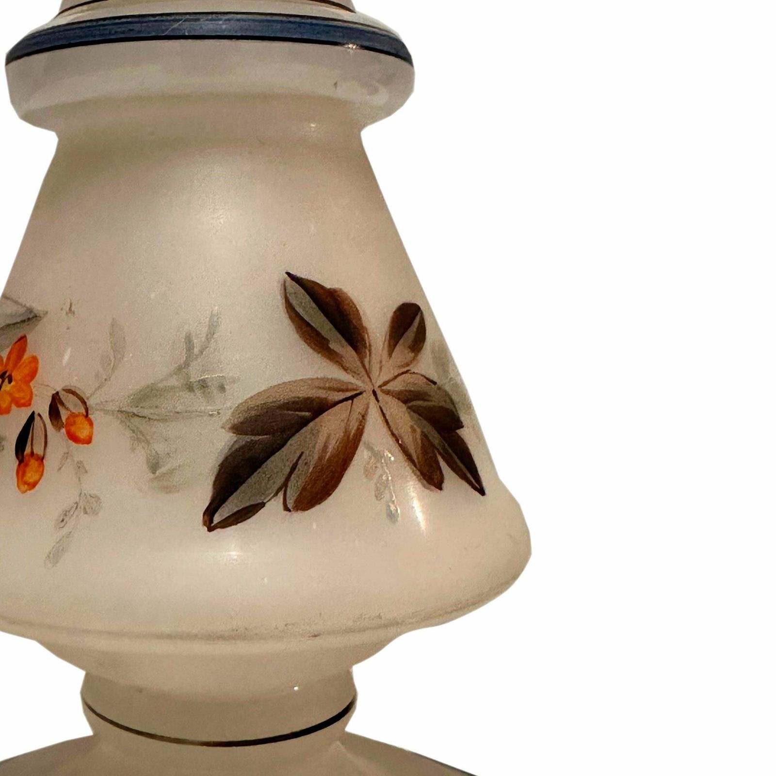 White Opaline Lamp From The Royal Factory Of La Granja. Segovia, Spain, 17th. photo Lighting