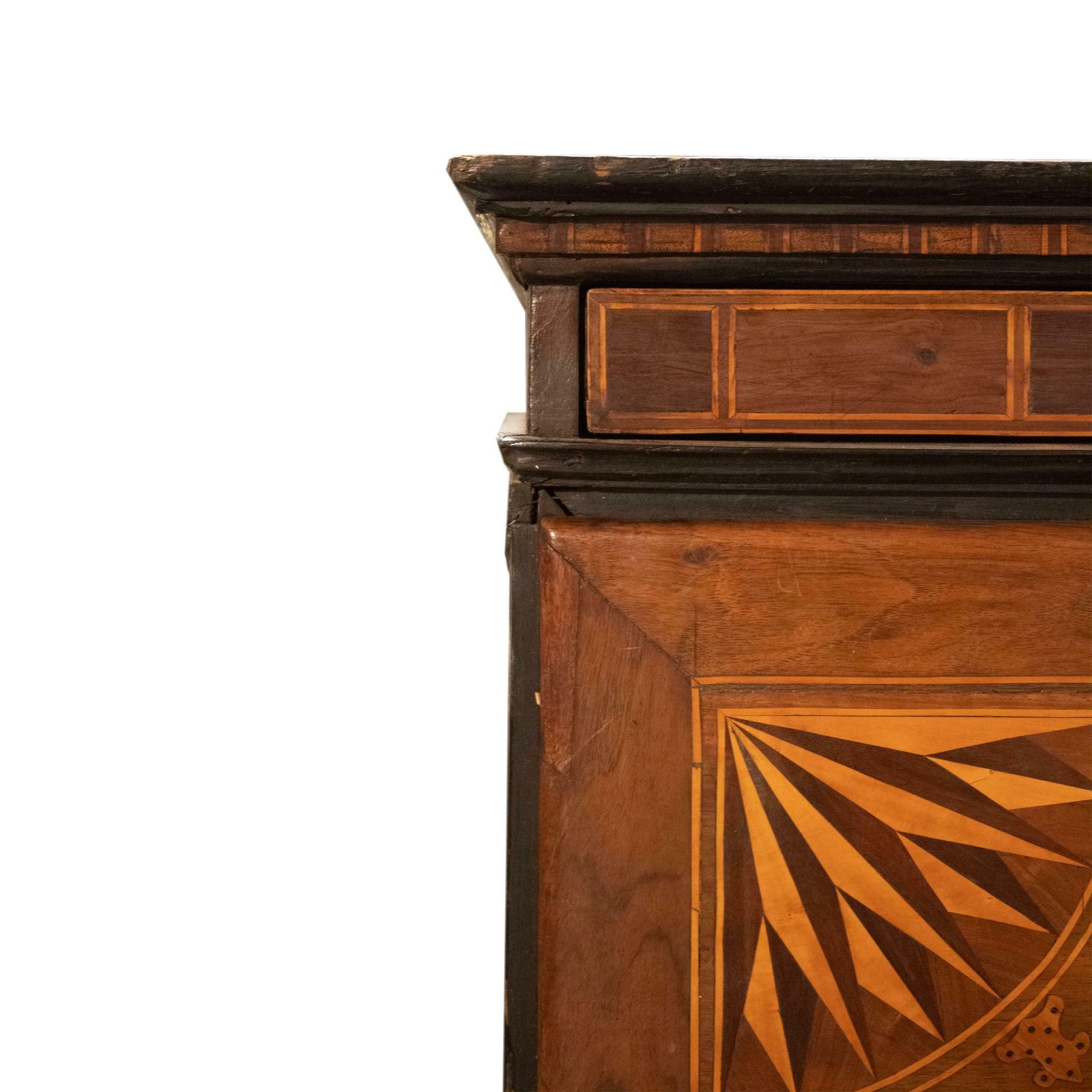 Charles IV Secretaire With Drawers With Inlaid Work. Spain, 18th Century. photo furniture
