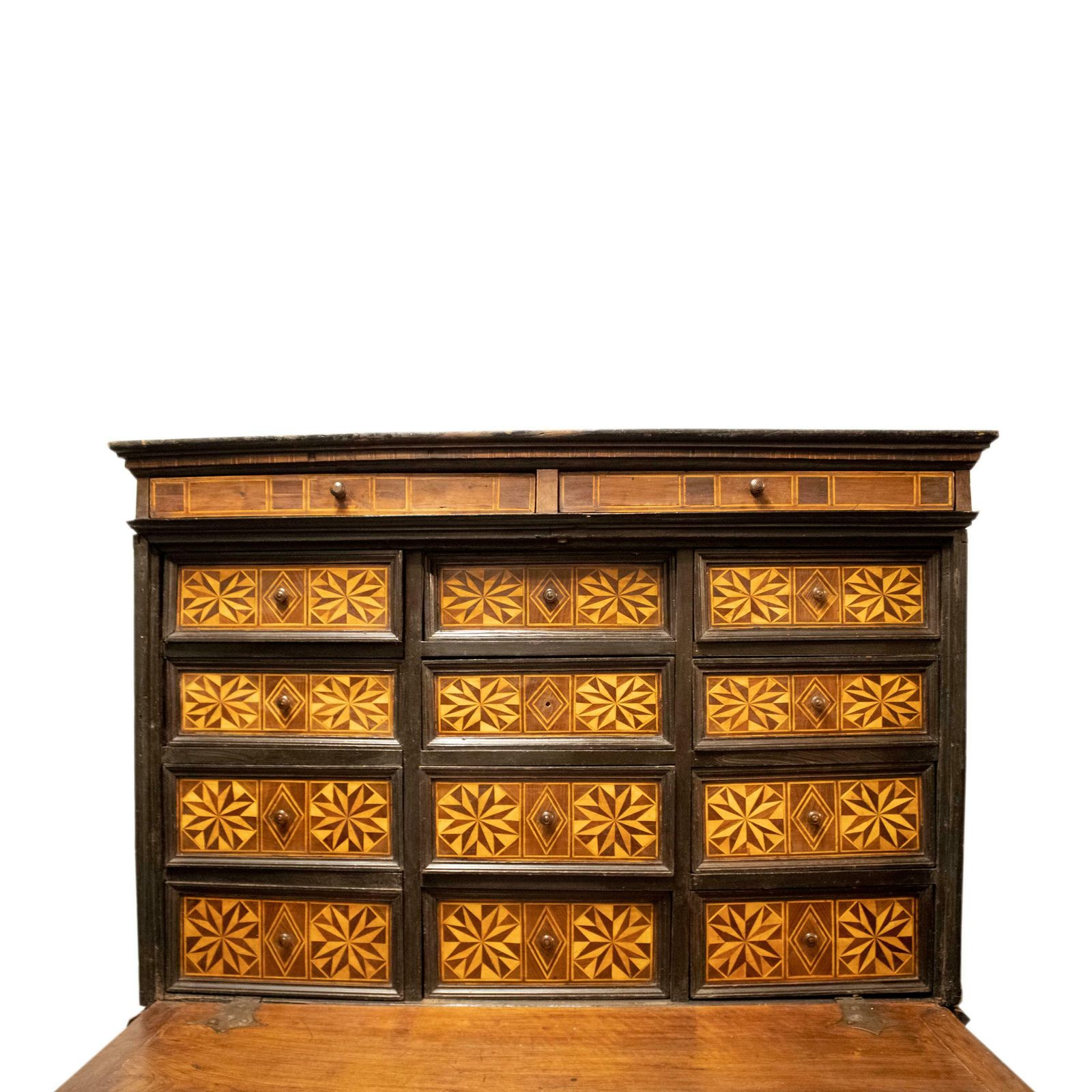 Charles IV Secretaire With Drawers With Inlaid Work. Spain, 18th Century. photo buy