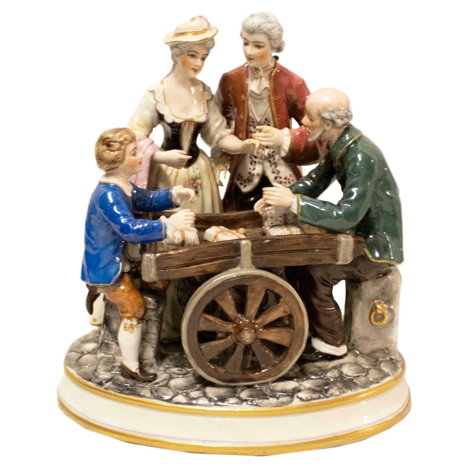 Enamelled Porcelain Decorative Sculpture By Artist Salvador Mallol, Spain, 20th