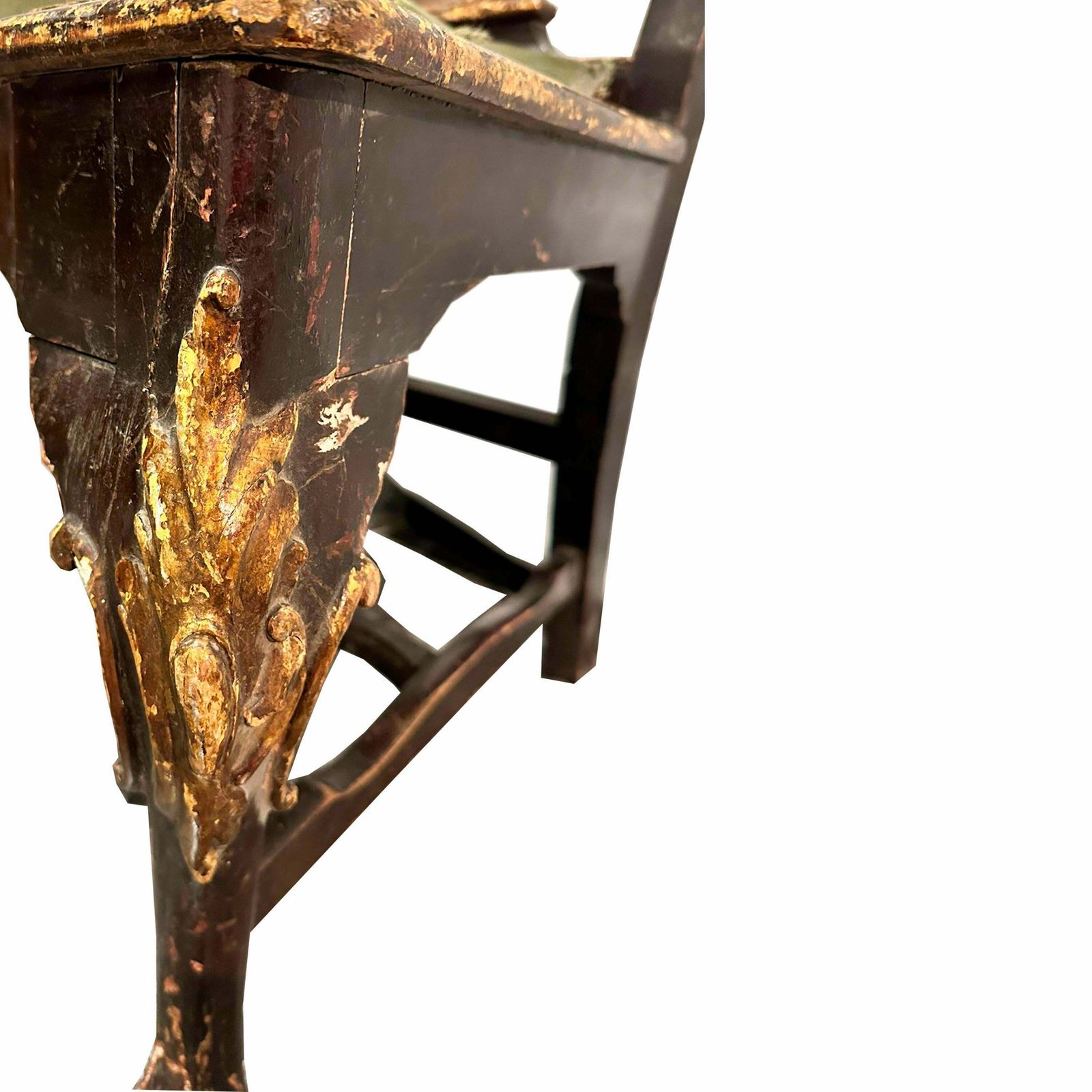 "Don Jose" Style Polychromed Chair, Portugal, 18th Century. photo buy