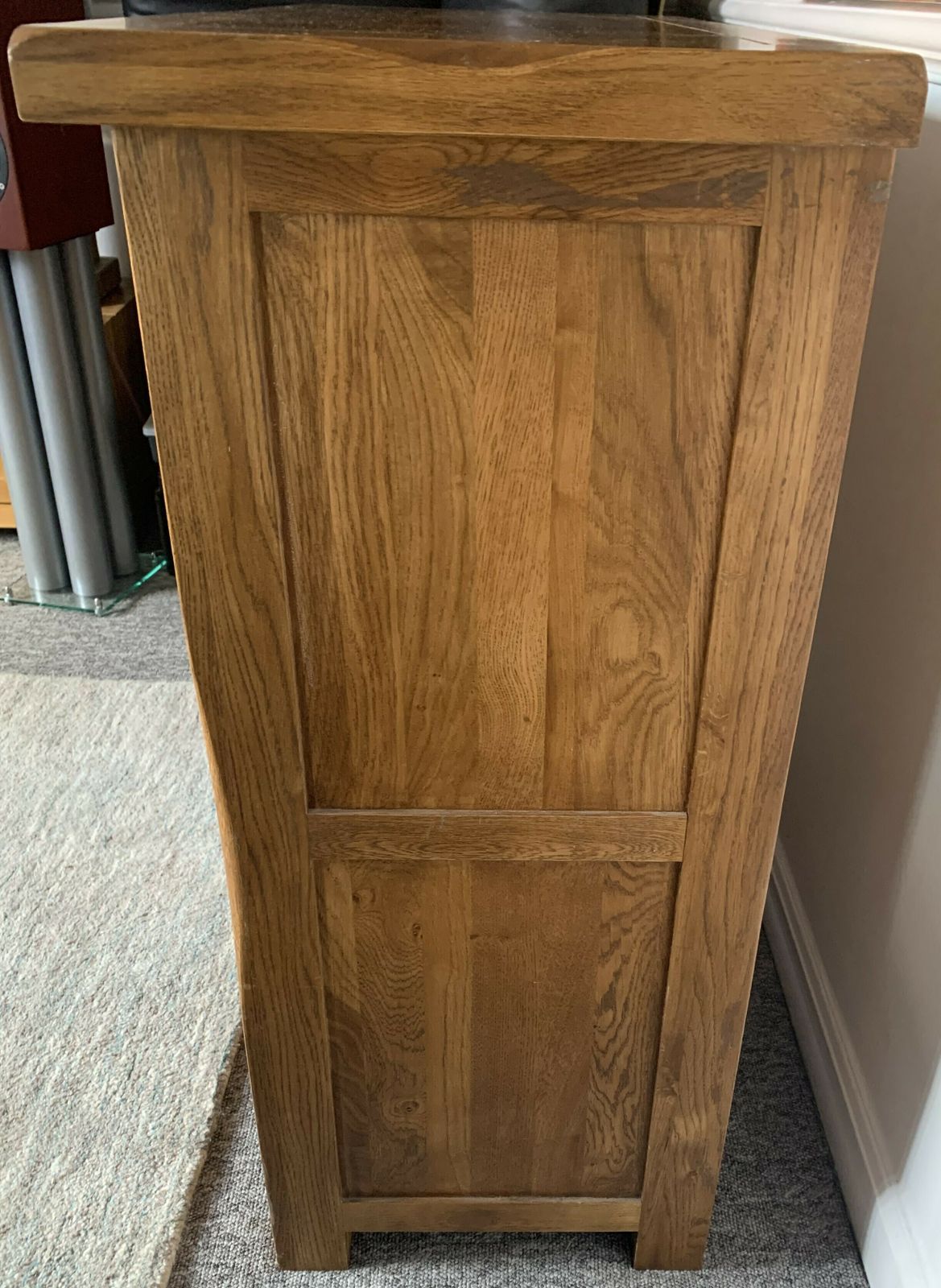 Oak Furniture Land Chest Drawers. 3+2 Drawers. Paid £500 photo furniture