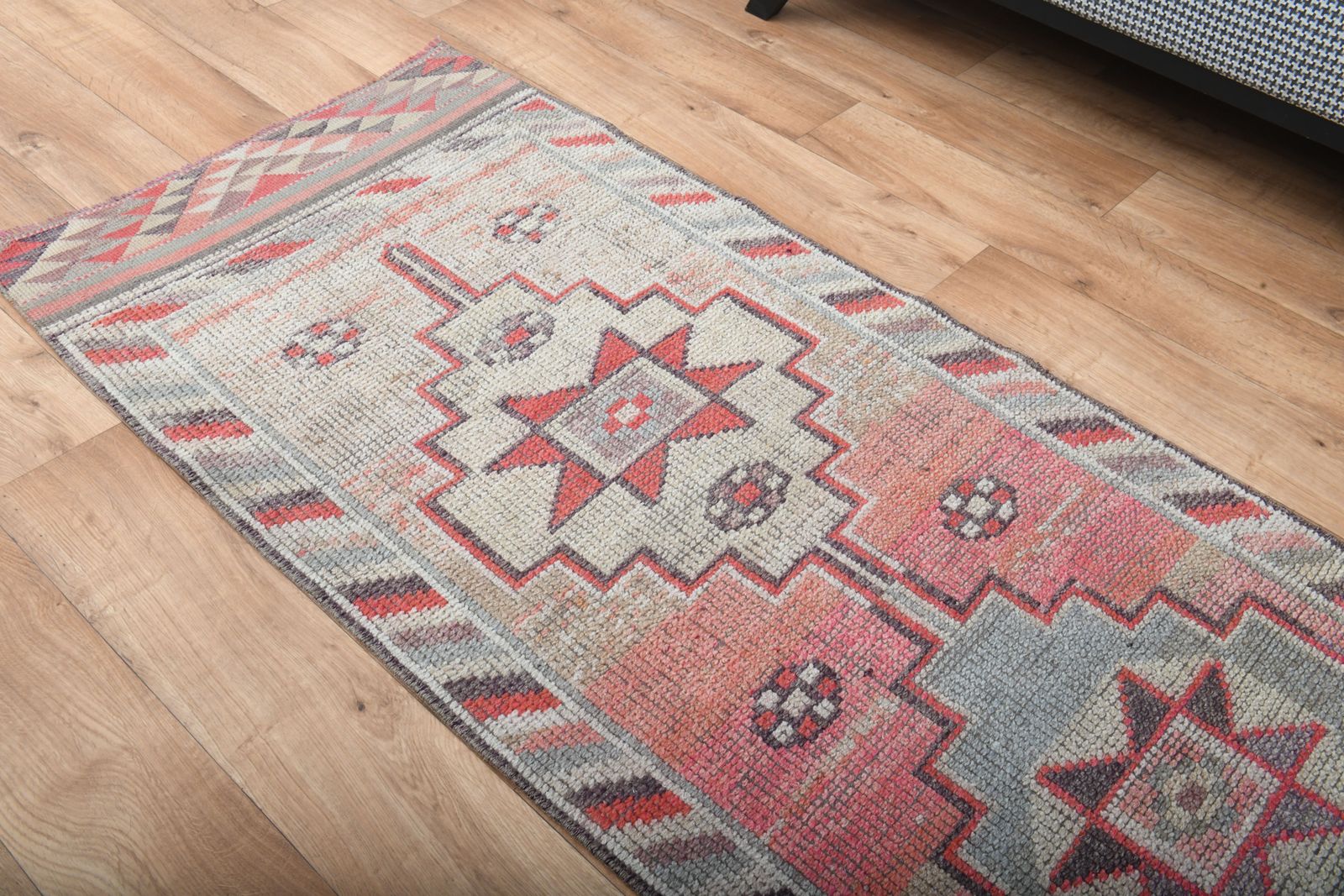 80x296 Turkish Runner Rug, Mid Century Modern, Washable, Entryway Rugs, Hallway Decor, Stair Decor photo 368.0