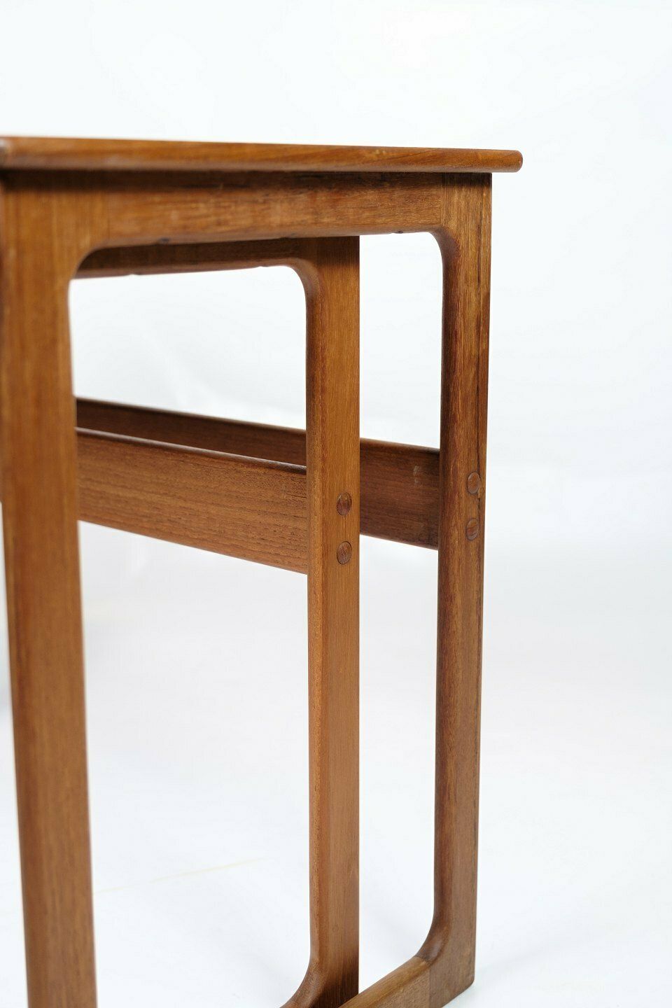 Set Of 2 Nesting Tables Model 219 In Teak  By Johannes Andersen & Illum Wikkelsø For Cfc Silkeborg From 1960s photo Furniture