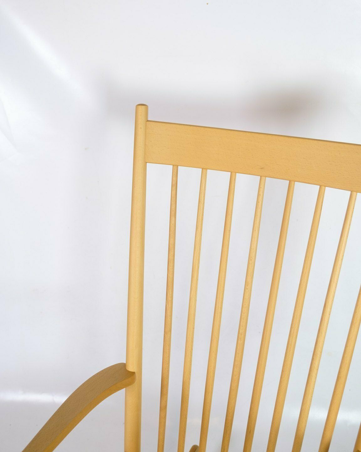 Rocking Chair Model J16 In Beech Wood & Envelope Braid By Hans J. Wegner For Fdb Furniture photo furniture