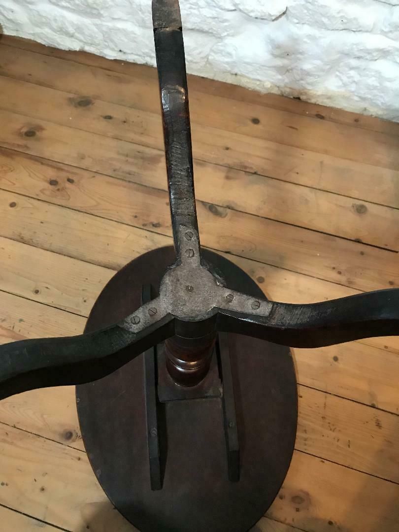 Mid Victorian Hand Made Tilting Side Table photo 65.0