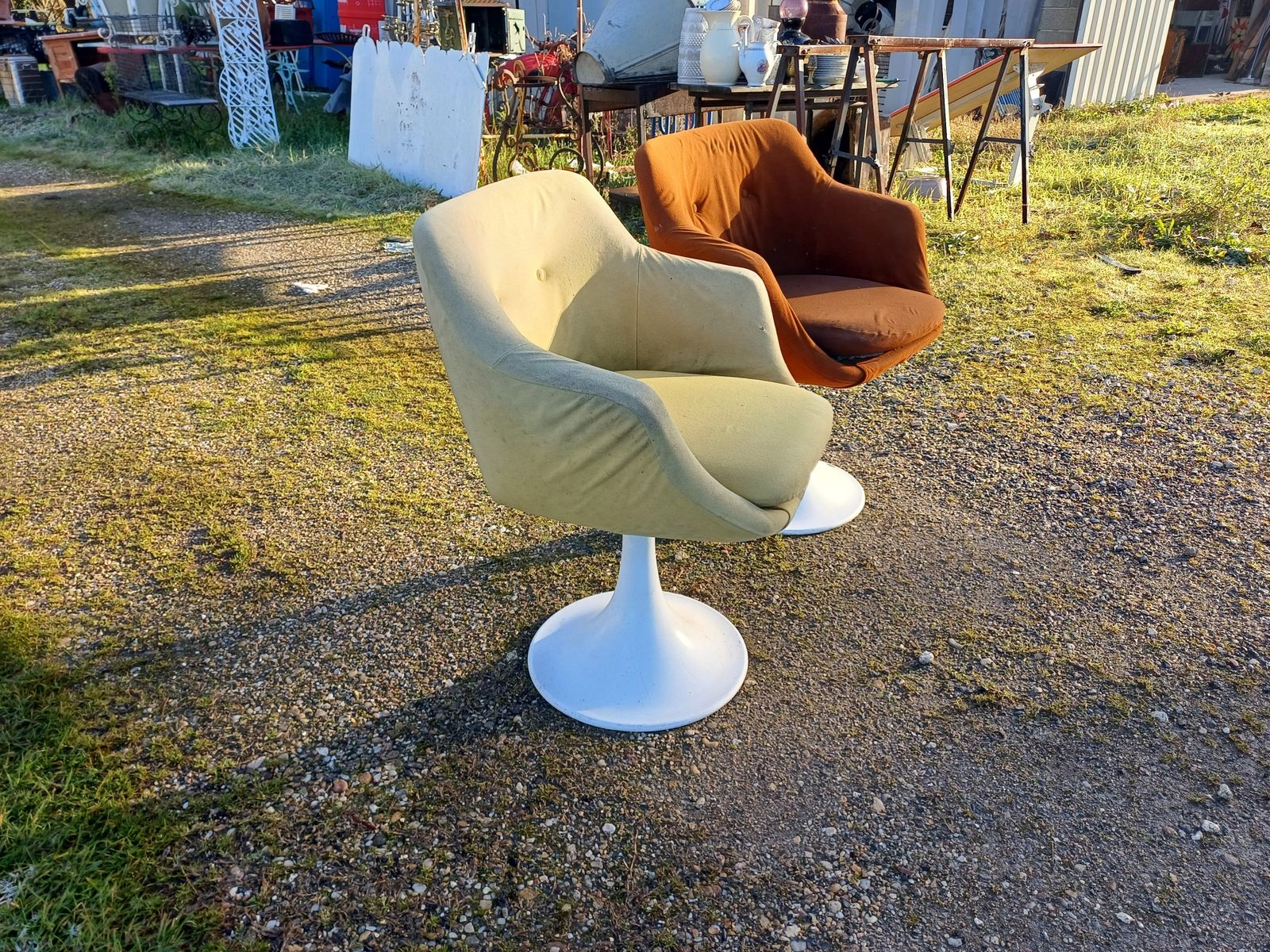 photo for sale Pair Of Vintage Armchairs From The 70s