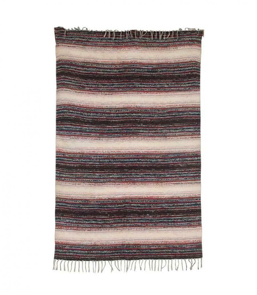 20th Century Swedish Traditional Cotton Rag Rug
