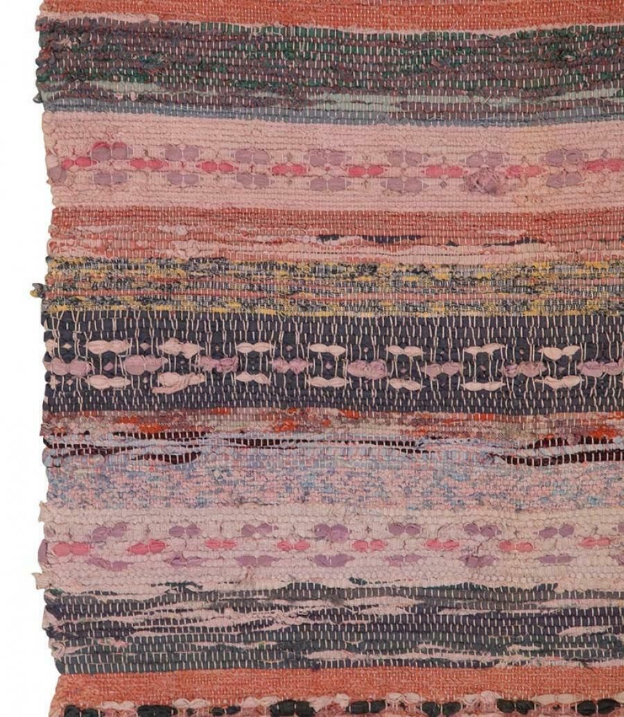 20th Century Traditional Swedish Cotton Rag Rug photo for sale