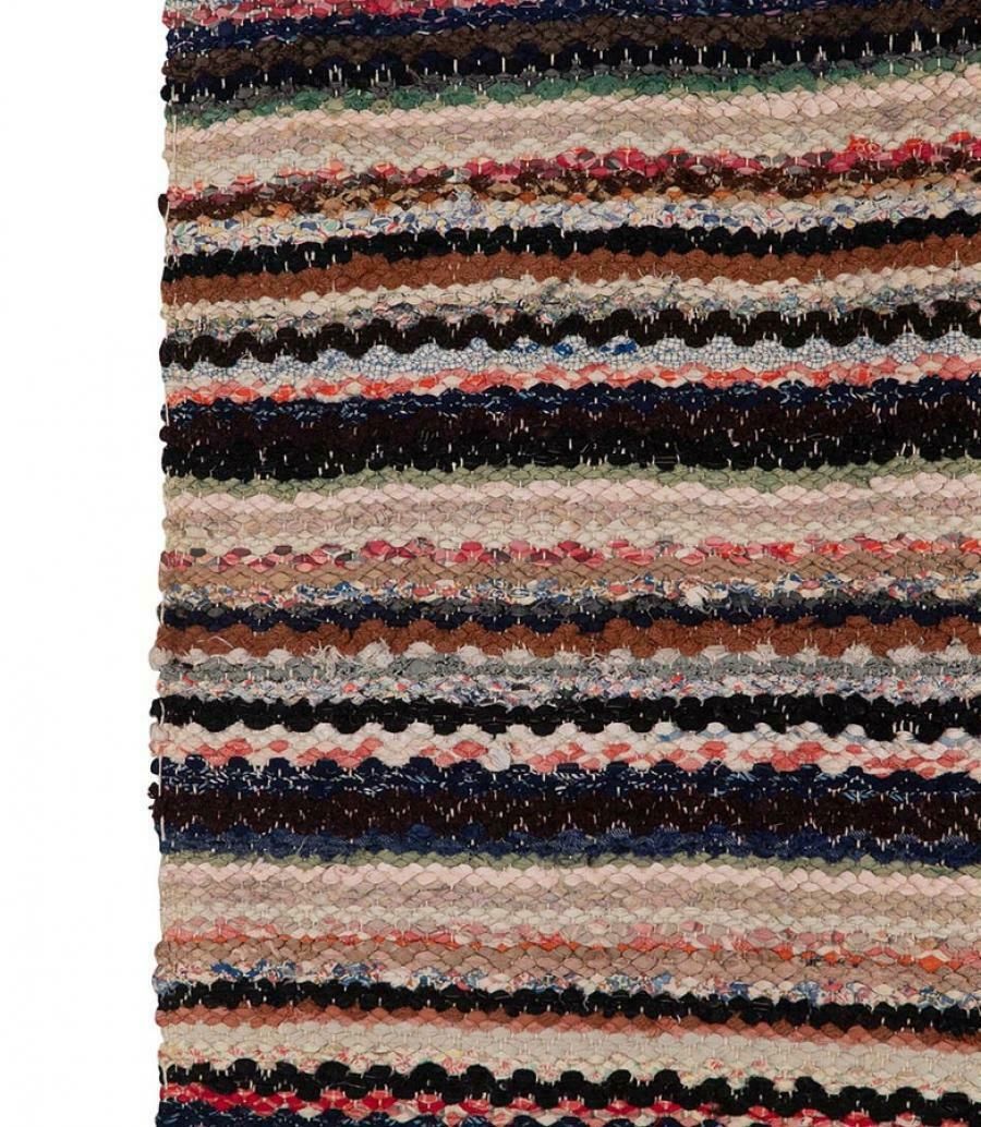 20th Century Swedish Traditional Cotton Rag Rug photo for sale