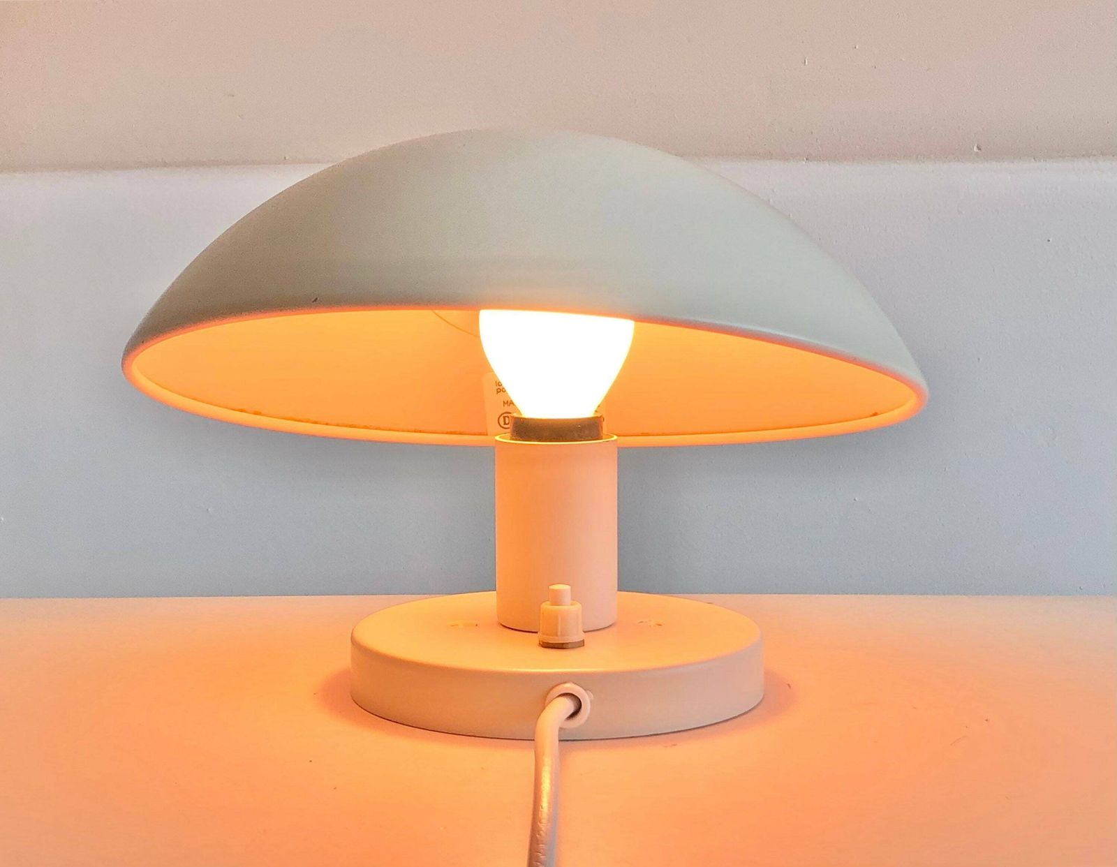 Louis Poulsen Ph Hat Vintage Wall Lamp With Great Indirect Warm Light   Design From 1961 By Poul Henningsen photo for sale