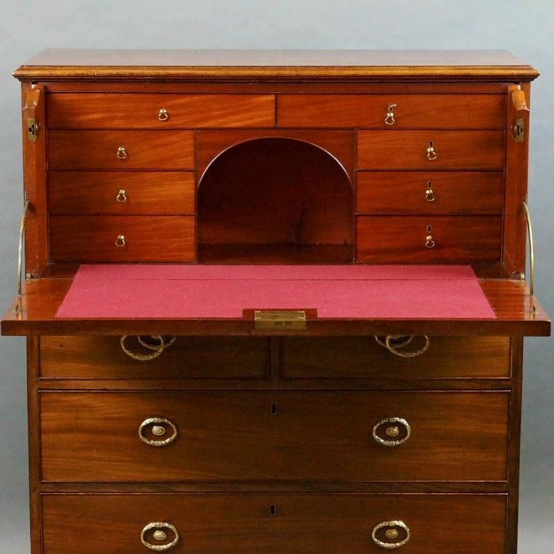 A Superb Gillows Secretaire Chest photo buy