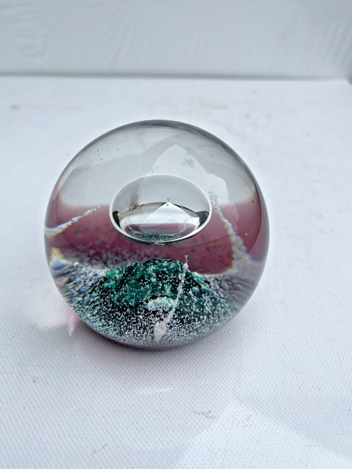 C1986 Caithness Glass Limited Edition 750 Star Ship C. Terris Paperweight Ct 445 photo furniture