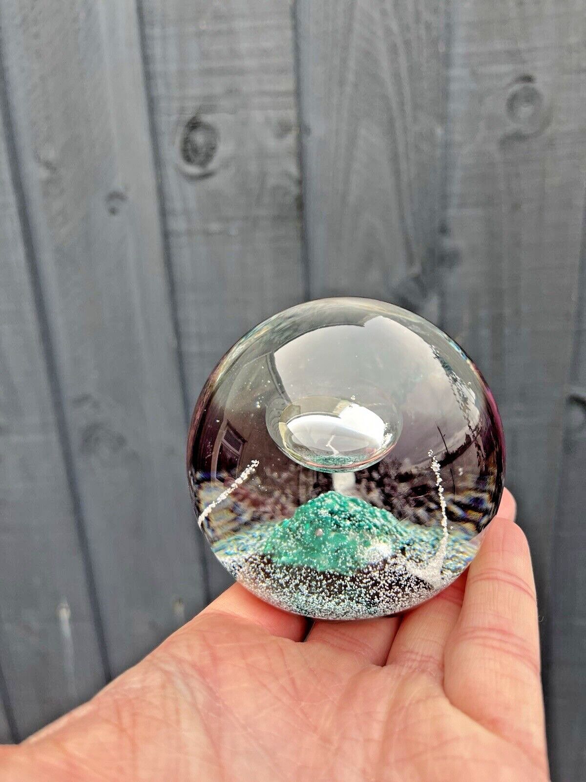 C1986 Caithness Glass Limited Edition 750 Star Ship C. Terris Paperweight Ct 445 photo 50.0