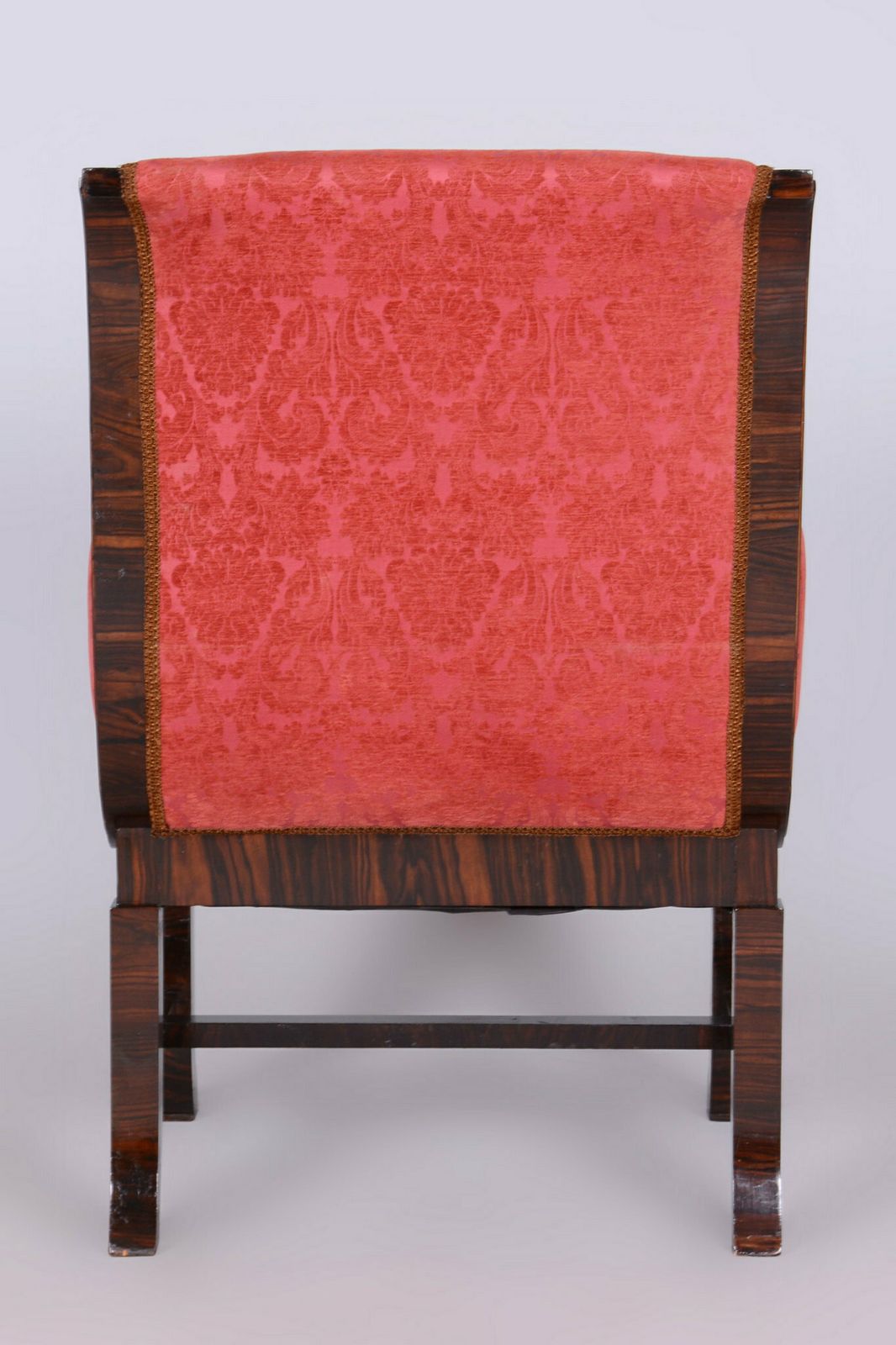 photo for sale Restored Art Deco Armchair, By Pavel Janák, By Pud, Oak, Czech, 1910s