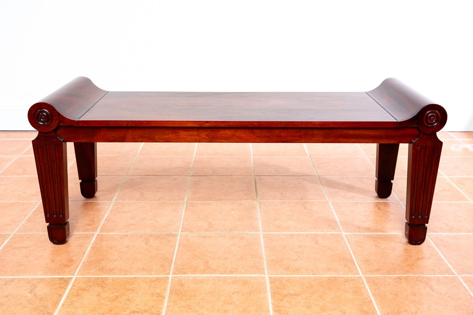 Mahogany Regency Bench Windo.W Seat Marsh & Tatham Georgian Country House 1820 photo for sale