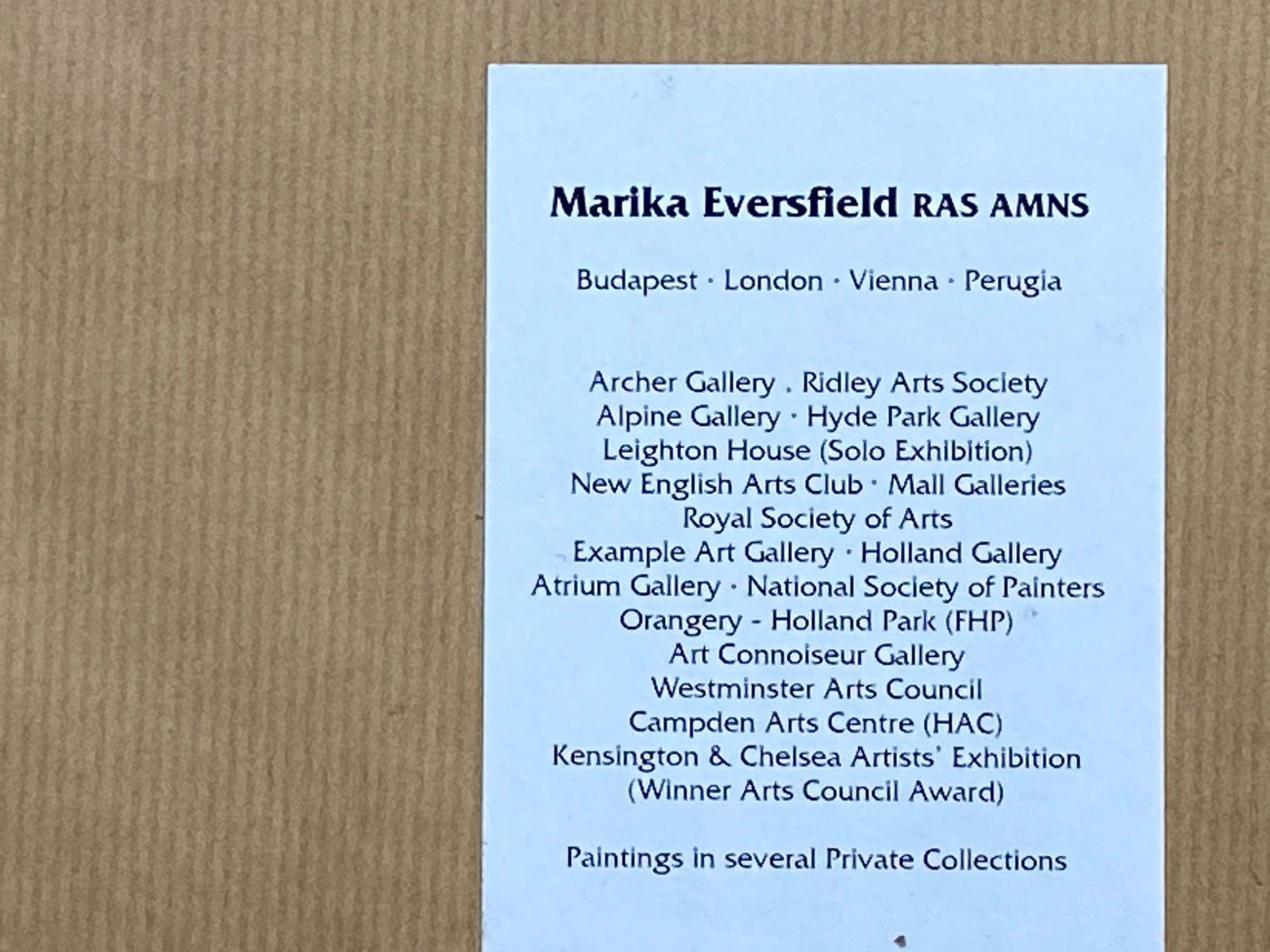photo furniture Marika Eversfieldmodern British Abstract Painting Still Life Flowers & Fruit