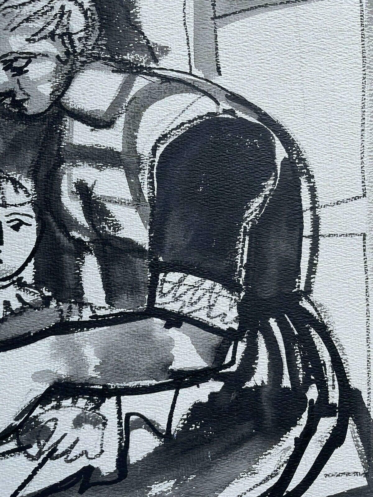 Carlos Carnerocarlos Carnero (1922 1980) Large Original Painting   Fernand Leger Assistantmid 20th Century photo Art