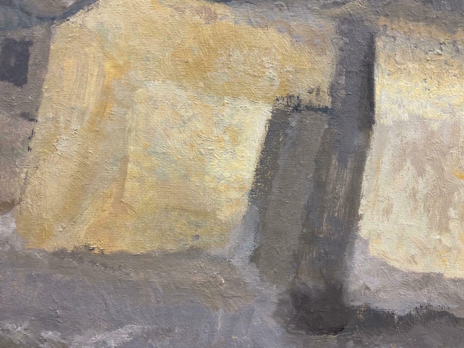 Yvette Dubois Habasquefrench Expressionist Abstract Oil Paintingc.2009 photo Art