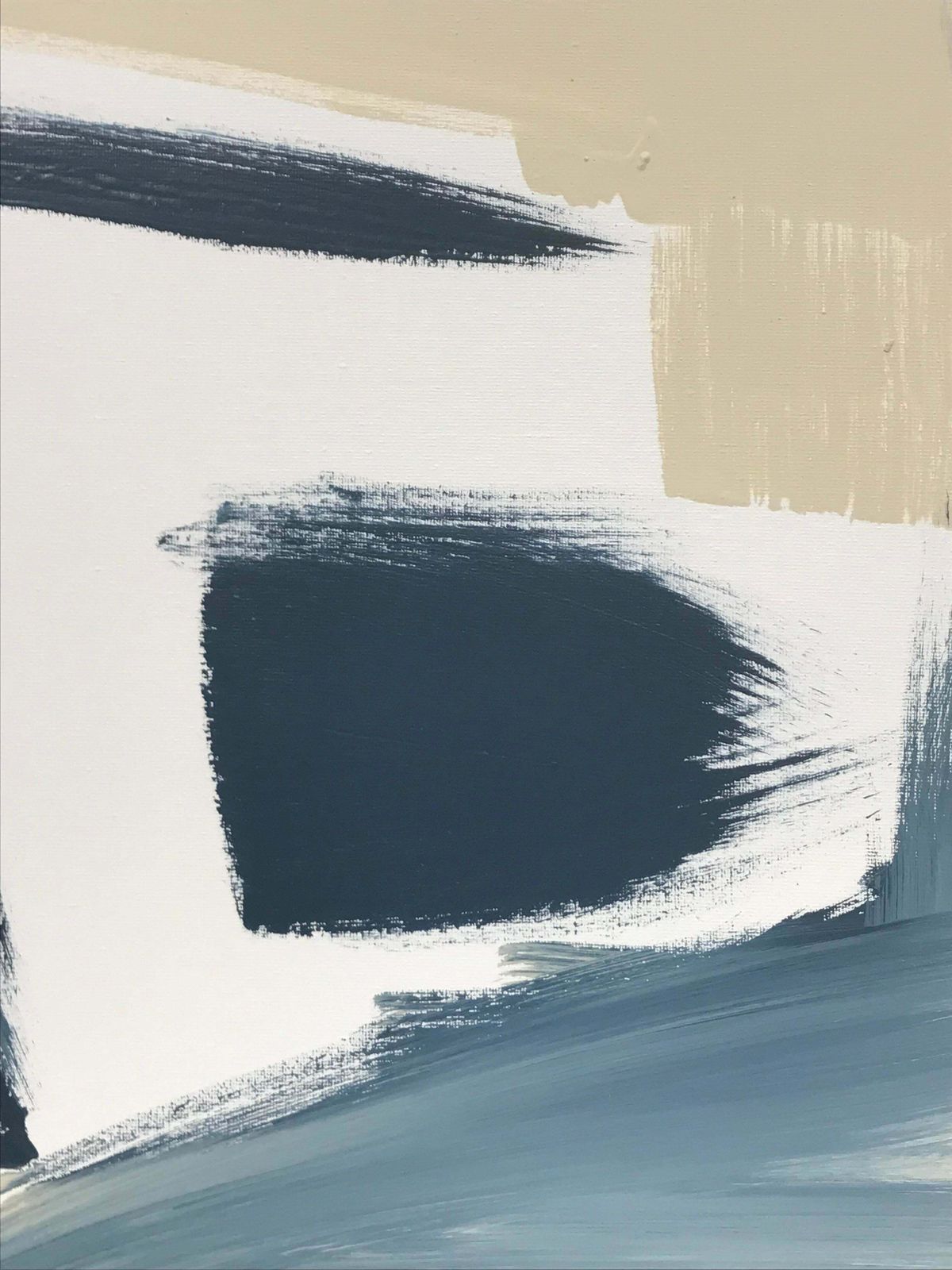 Robert Somertonstunning British Abstract Original Paintingc. 2022 photo vinterior