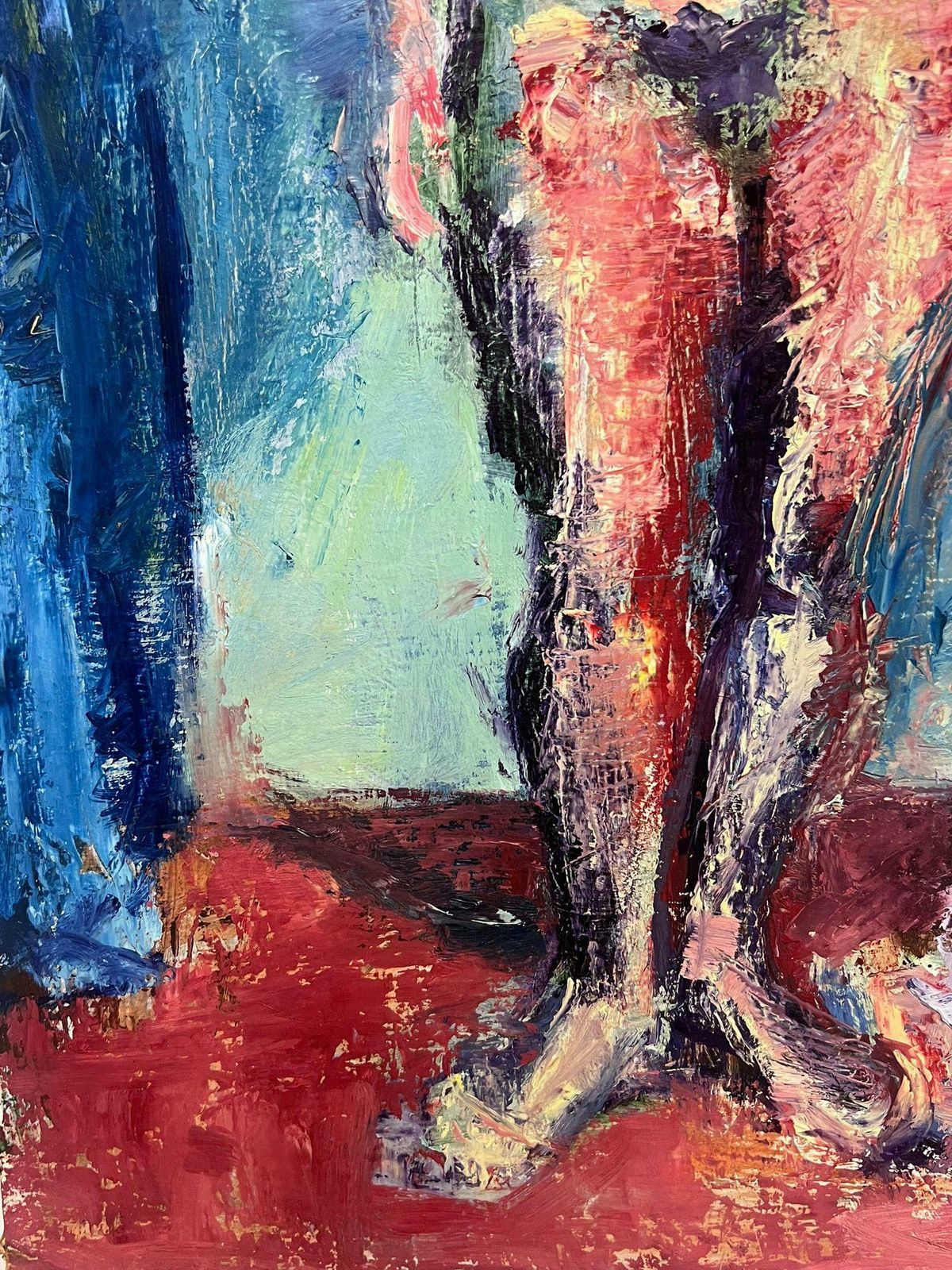 Helen Greenfieldenglish Impressionist Oil Painting Artists Nude Model Posed For The Artist photo for sale